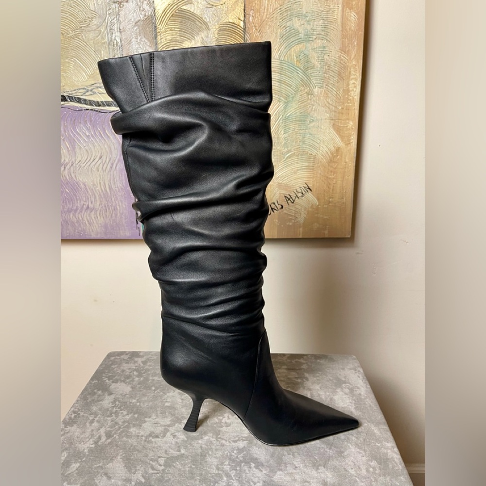 Brand New Luna Michael Kors Black Leather Women's Boots 10M - Picture 15 of 15